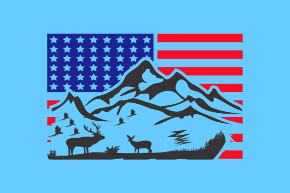 Deer Flag SVG: Graphics & Crafts Asset Review