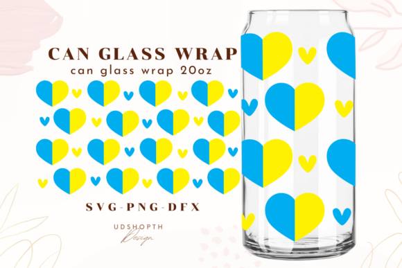 Ukraine Flag Heart Svg for Libbey 20oz: Graphics & Crafts Review