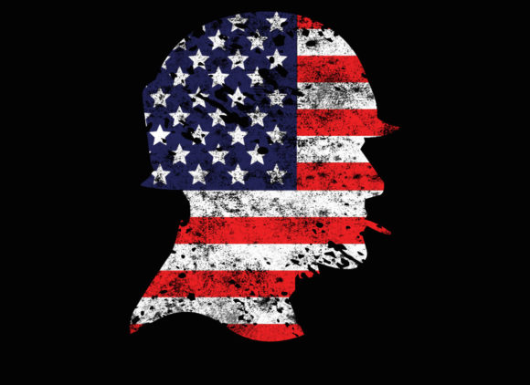 USA Flag Army Memorial Day Graphics